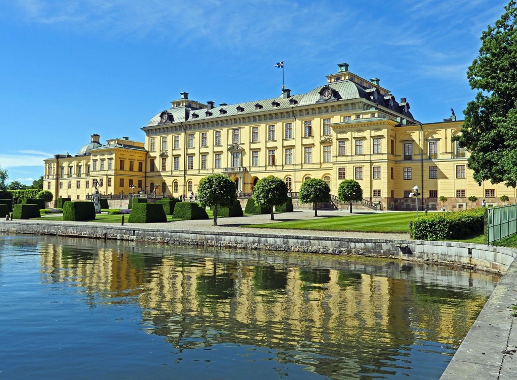 Drottningholm. Slott i Sverige