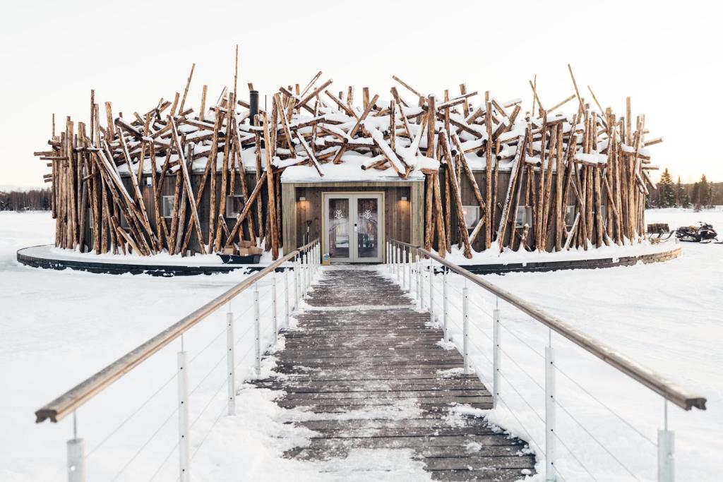 Artic Bath Harads, kallbad, spa Norrsken